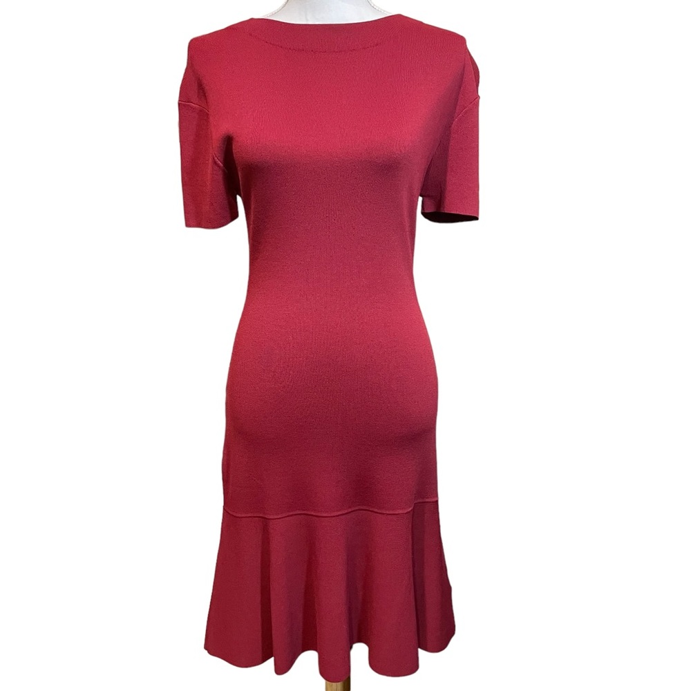 NWT- TCEC Sleek Red Rockabilly Cocktail Dress.  Size L